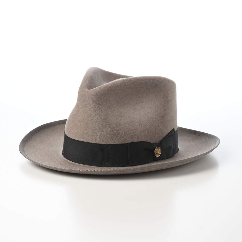 STETSON ステットソン 中折れハット 帽子 ブランド フェルトハット フェドラ メンズ レディース 紳士帽 秋 冬 大きいサイズ フォーマル おしゃれ 送料無料 アメリカ WHIPPET JP MEDALIST（ウィペット JP メダリスト） ST292US グレー 2