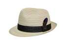 アメリカの老舗ブランド KNOX 日本製 天然素材 ヘンプ ブレード メンズハット S M L LL 55〜59.5cm ストローハット 麦わら 春夏 男性 紳士帽子 900201