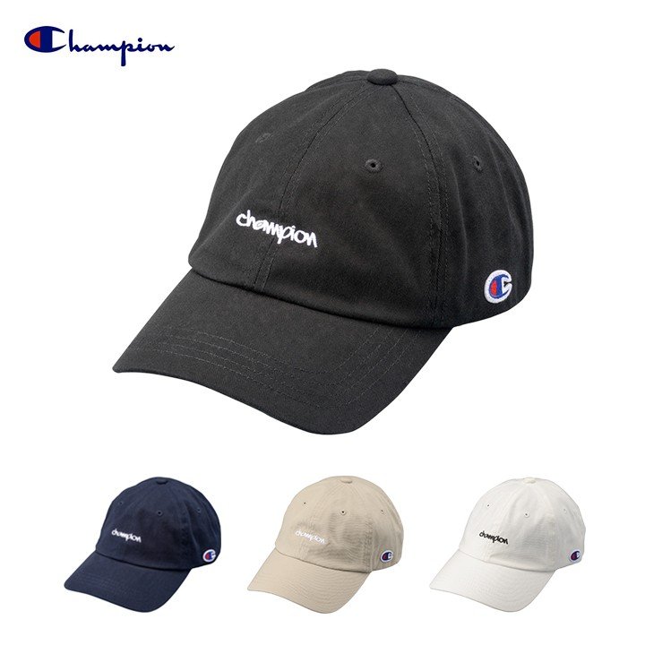 チャンピオン 帽子 レディース Champion チャンピオン ローキャップ 181-015A ハット メンズ レディース スポーツ アウトドア ブランド 紫外線 UV ケア サイズ調整 帽子