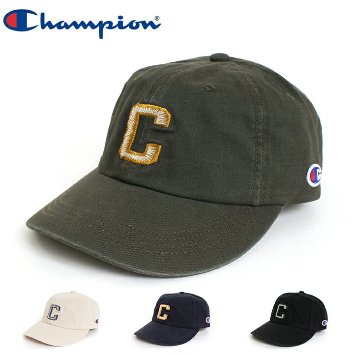 チャンピオン 帽子 レディース Champion チャンピオン ウォッシュマッシュキャップ 181-0072 キャップ ハット メンズ レディース スポーツ アウトドア ブランド 紫外線 UV ケア サイズ調整 帽子