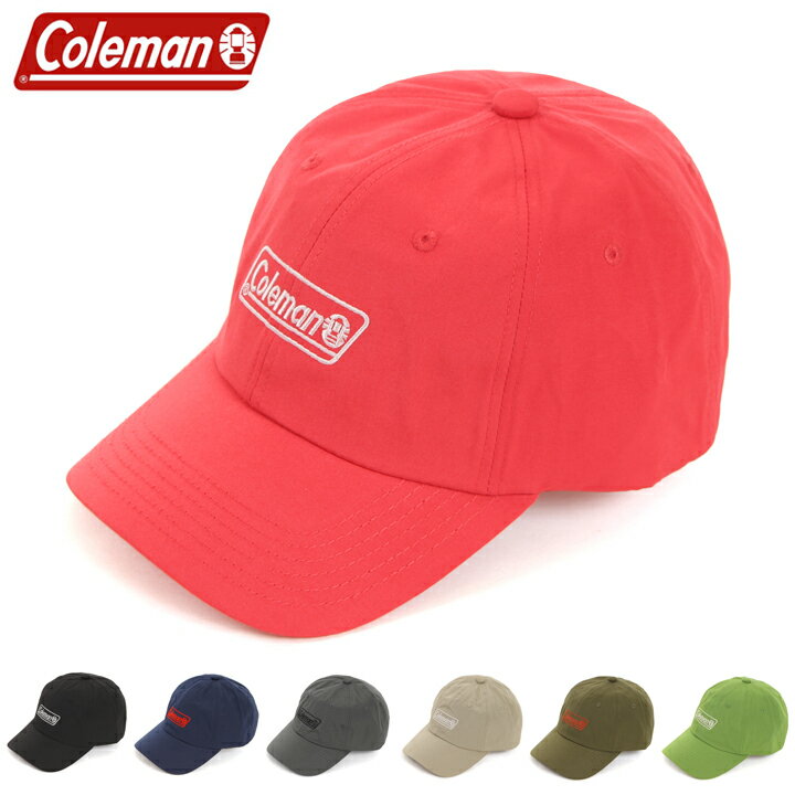 Coleman コールマン ロゴキャップ 181-034A キャップ ハット メンズ レディース スポーツ アウトドア ブランド 紫外線 UV ケア サイズ調整 帽子のサムネイル