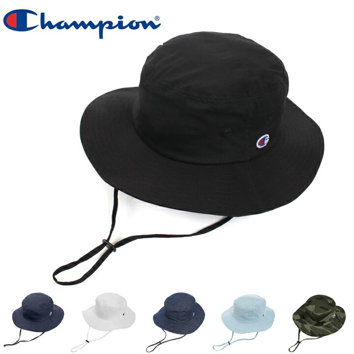 楽天帽子の Deux chapeau人気商品【当店売上No.1】Champion チャンピオン アドベンチャーハット 187-006A 帽子 ハット メンズ レディース スポーツ アウトドア ブランド 紫外線対策 UVケア キャンプ フェス お花見 旅行 プレゼント