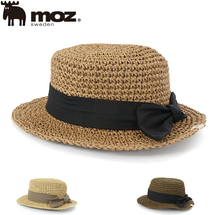 樂天商城 - moz モズ ペーパー細編みカンカン帽262-1015 レディース