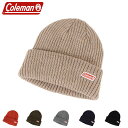 Coleman コールマン ニットキャップ 492-0133 ニット キャップ ハット メンズ レディース 帽子 ニット帽 キャンプ アウトドア フェス ハイキ...