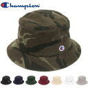 Champion チャンピオン バケットハット 587-001A Champion帽子 チャンピオン帽子 メンズ レディース アウトドア 帽子 ストリート アメカジ