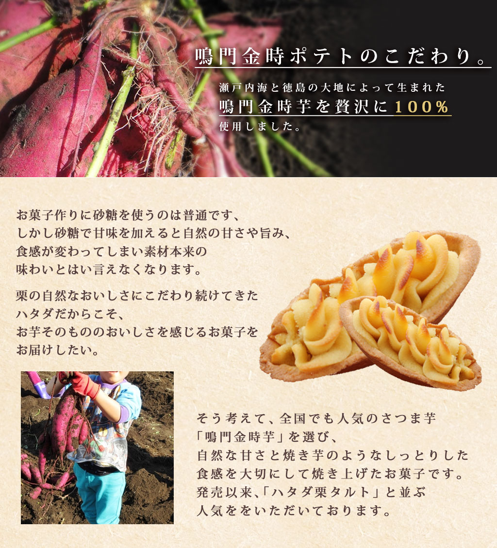 鳴門金時ポテト10個入