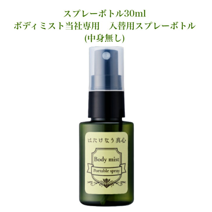 携帯用スプレー 持ち運び用 portable spray 空スプレー 30ml 旅行 出先