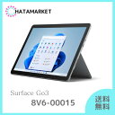 新品・開封済　Surface Go3 8V6-00015　10.5型　プラチナ　マイクロソフト　Microsoft ストレージ容量 64GB メモリ 4GB 顔認証　サーフェス