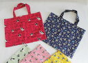 【clover】 ハンドメイド わんこ柄レッスンバッグ