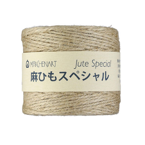 麻ひもスペシャル 太さ 約2.0mm 1巻玉約100m 約160g メルヘンアート TC