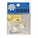 TOHO トーホー パール Pearl 丸型パール No.200 20mm 同色3袋セット お色をお選びください 手芸 手作り 洋裁