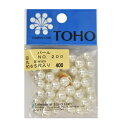 TOHO トーホー パール Pearl 丸型パール No.200 8mm 同色5袋セット お色をお選びください 手芸 手作り 洋裁