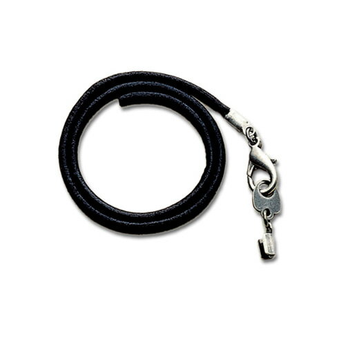 かぎフック付きレザー紐 太さ丸約2mm 長さ約60cm 同色5個 トーホー お色選択