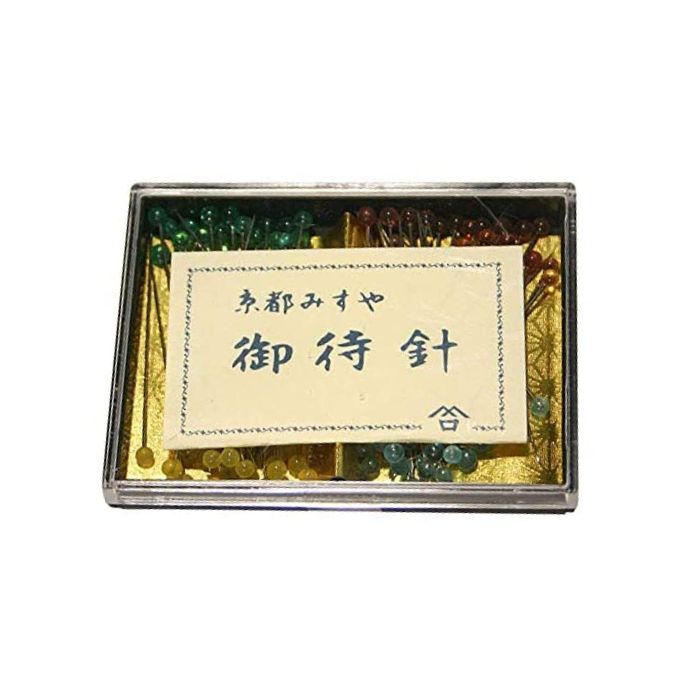 待ち針 みすや 和裁待針 80本入 太さ0.56mm 長さ45.5mm みすや針 京都 みすや忠兵衛 N