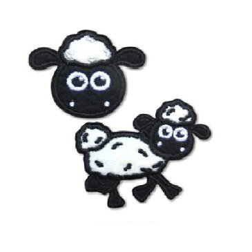 ワッペン Characterシリーズ Shaun the Sheep パイオニア HS500-HS15 3袋セット PIONEER シール・アイロン接着両用タイプ