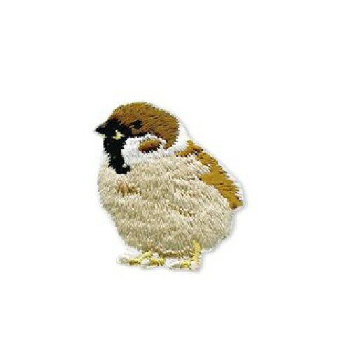 Rakuten - ワッペン スズメ 3袋セット R343-34309 パイオニア シール・アイロン接着両用タイプ