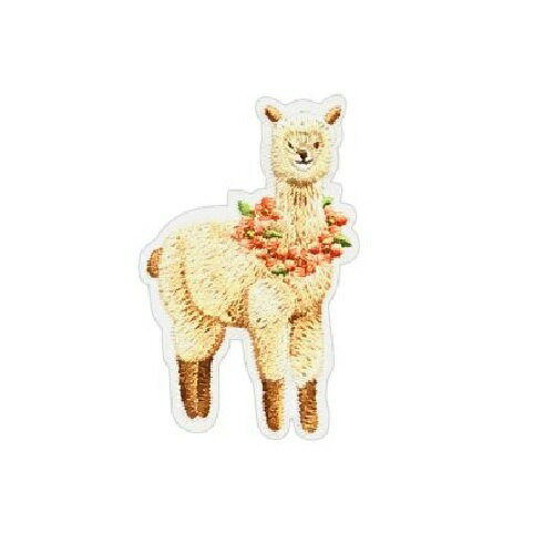 ワッペン アルパカ 同柄3袋セット WB350-23015 パイオニア アイロン接着