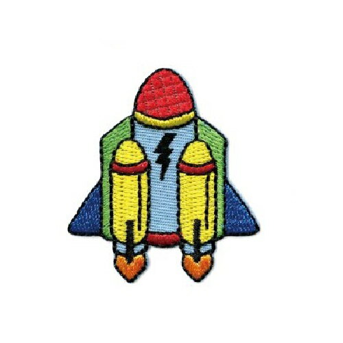 ワッペン ロケット 同柄3袋セット WB350-23026 パイオニア アイロン接着