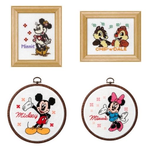 刺繍キット Disney おしゃれフープ ミニーマウス 7320 オリムパス