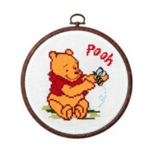 刺繍キット Disney Winnie the Pooh おしゃれフープ プーさん 7324 オリムパス