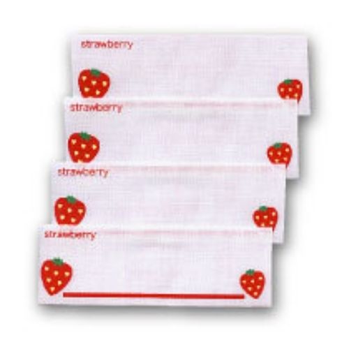 まいネーム いちご 1袋4枚入 同柄3袋セット GA518-58137 パイオニア アイロン接着