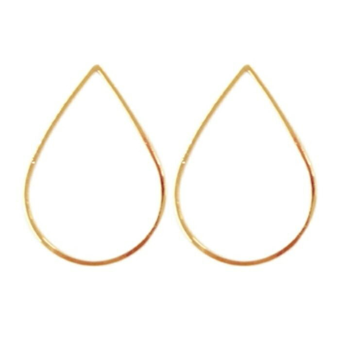 KY リングパーツ ドロップ大 ゴールド 3袋セット KIYOHARA RCH-208G レジン