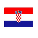 クロアチア Croatia オーダー 国旗 外国旗 卓上旗 旗 フラッグ 160か国対応 ～サイズ 素材によりお値段が変わります