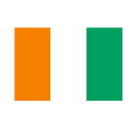 コートジボワール Ivory Coastオーダー 国旗 外国旗 卓上旗 旗 フラッグ 160か国対応 〜サイズ、素材によりお値段が変わります