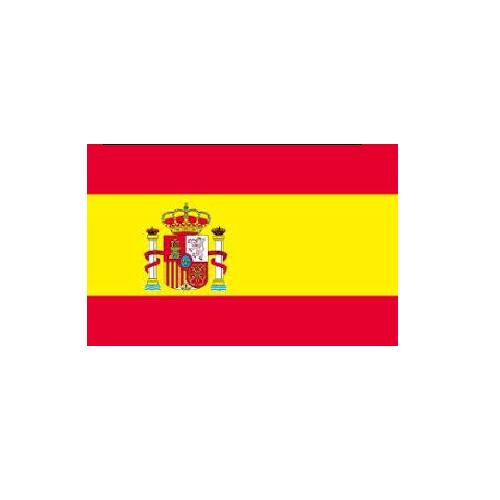 [6/4 20時～最大300円OFFクーポン有]スペイン 紋章入り Spain オーダー 国旗 外国旗 卓上旗 旗 フラッグ 160か国対応 ～サイズ 素材によりお値段が変わります
