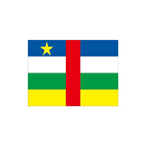 中央アフリカ Central African Republic オーダー 国旗 外国旗 卓上旗 旗 フラッグ 160か国対応 〜サイズ、素材によりお値段が変わります