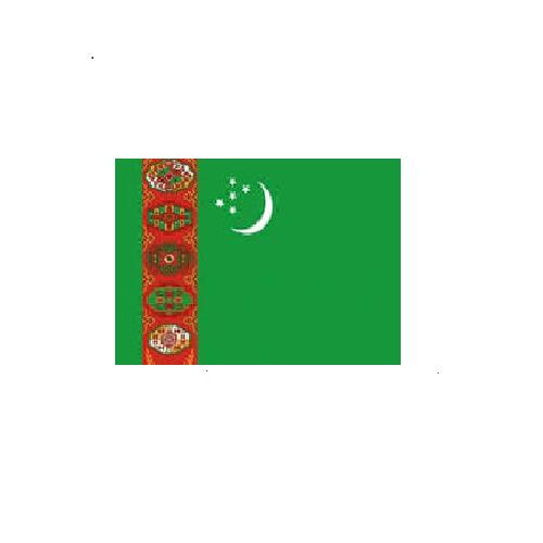 トルクメニスタン Turkmenistan オーダー 国旗 外国旗 卓上旗 旗 フラッグ 160か国対応 ～サイズ、素材によりお値段が変わります