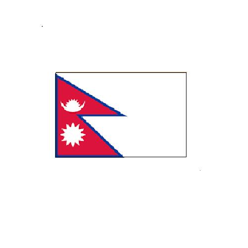 樂天商城 - ネパール Nepal オーダー 国旗 外国旗 卓上旗 旗 フラッグ 160か国対応 〜サイズ、素材によりお値段が変わります