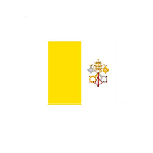 バチカン Vatican オーダー 国旗 外国旗 卓上旗 旗 フラッグ 160か国対応 ～サイズ、素材によりお値段が変わります
