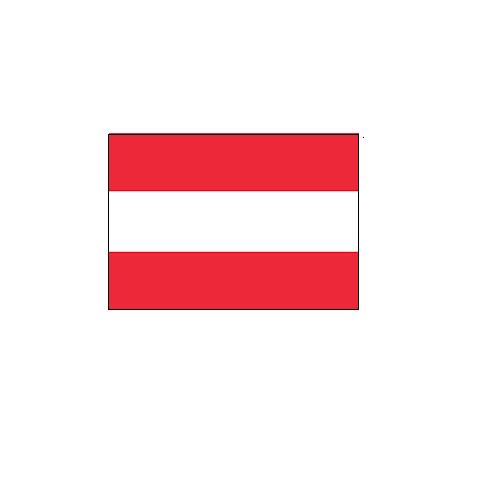 オーストリア Austriaオーダー 国旗 外国旗 卓上旗 旗 フラッグ 160か国対応 ～サイズ、素材によりお値段が変わります