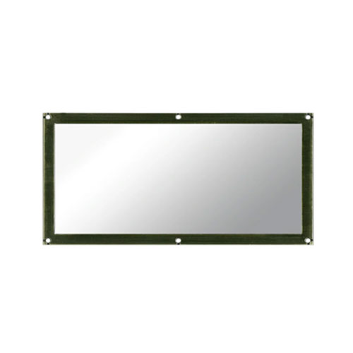 鏡 縫い付けタイプ イナズマ AK-77AG H58mm×W107mm 厚み 3mm 1枚(取説付) INAZUMA