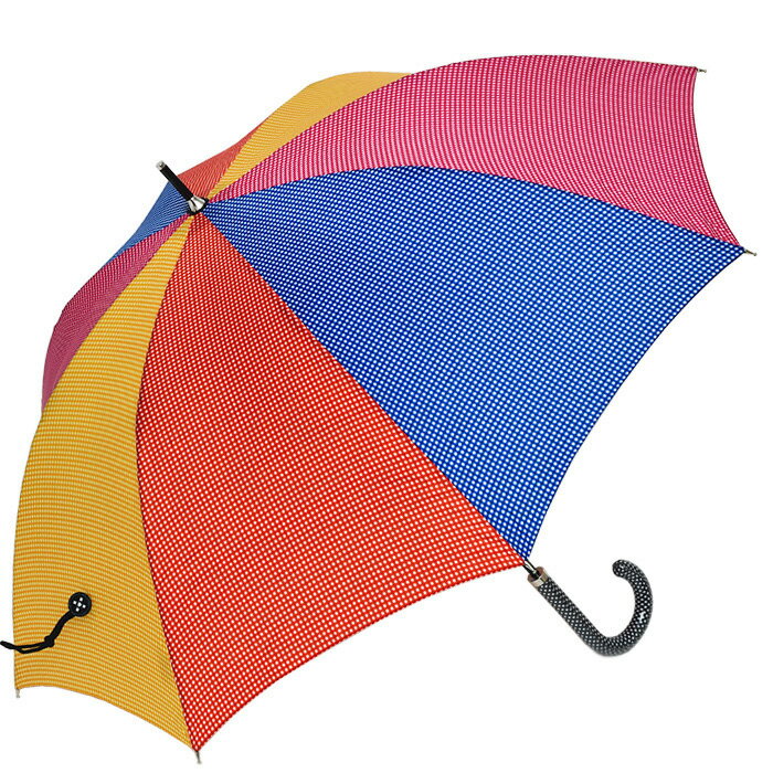 傘 レディース 長傘 雨傘 晴雨兼用 ＋RING プラスリング 60cm×8本骨 手開き式 傘 レディース 60cm 日傘兼用 ブランド 長傘 レインボー おしゃれ かわいい 誕生日 送料無料のサムネイル
