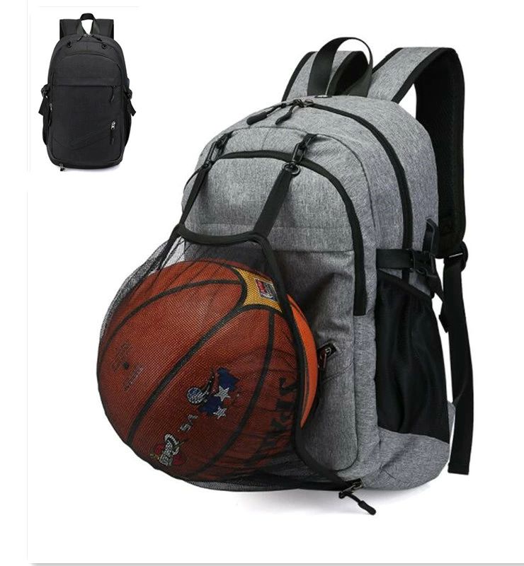 商品名&nbsp; バスケットボールバッグ　サッカーボールバッグ　ボールケース　ボールバッグ　リュックサック　スポーツバッグ　メンズバッグ　学生バッグ　パソコンバッグ　usb充電バッグ&nbsp; 材質&nbsp; キャンバス（表） ポリエステル（裏）&nbsp; サイズ&仕様&nbsp; サイズ：ヨコ29×タテ48× マチ14cm 外面：ファスナ付きポケット 4個、サイドにポケット各1個ずつ 内面：ファスナ付きポケット1個、オープンポケット2個、ペン差しつき2個、仕切りポケット2個、 重量：約0.66キロ&nbsp; カラー &nbsp; グレー　ブラック &nbsp; 製造元 &nbsp; CN&nbsp; 商品紹介&nbsp; バスケットプレイヤーのために開発されたバッグ。ボールやシューズなどプレイに必要な装備を全て収納できます。また多様に使えるために、パソコン入れ仕切れもプラスしました。Usb充電ポートも付いており、携帯充電がもっと楽になりました。 バスケットボールのメッシュポケットは収めることも可能で、必要の時だけだして、普段は普通のリュックサック、パソコンバッグとして使用可能です。 注意事項&nbsp; ※ 【金具】 ◆入荷時期により、ファスナー、裏地、金具仕様が一部写真とは異なる場合がありますが、ご使用には支障がない程度ですのでご安心くださいませ。 ※【保存方法】 ◆長期間ご使用にならない場合には、カビを防ぐためにも、詰め物をして通気性の良い、湿度の低い場所に保管してください。また高温となる場所への放置は避けてください。 ヌメ革の一番のお手入れは何といっても日々使ってあげる事です。大切にしまいこむのではなく、できるだけあなたの生活とともにそばに置いて、日の光をあててあげてください。 ※上記理由における返品、交換は一切受け付けておりませんので、あらかじめご了承いただきますよう、よろしくお願いします。 用途&nbsp; スポーツ　バスケットボール　サッカー　旅行&nbsp このショップの人気商品ランキング 位 円 (