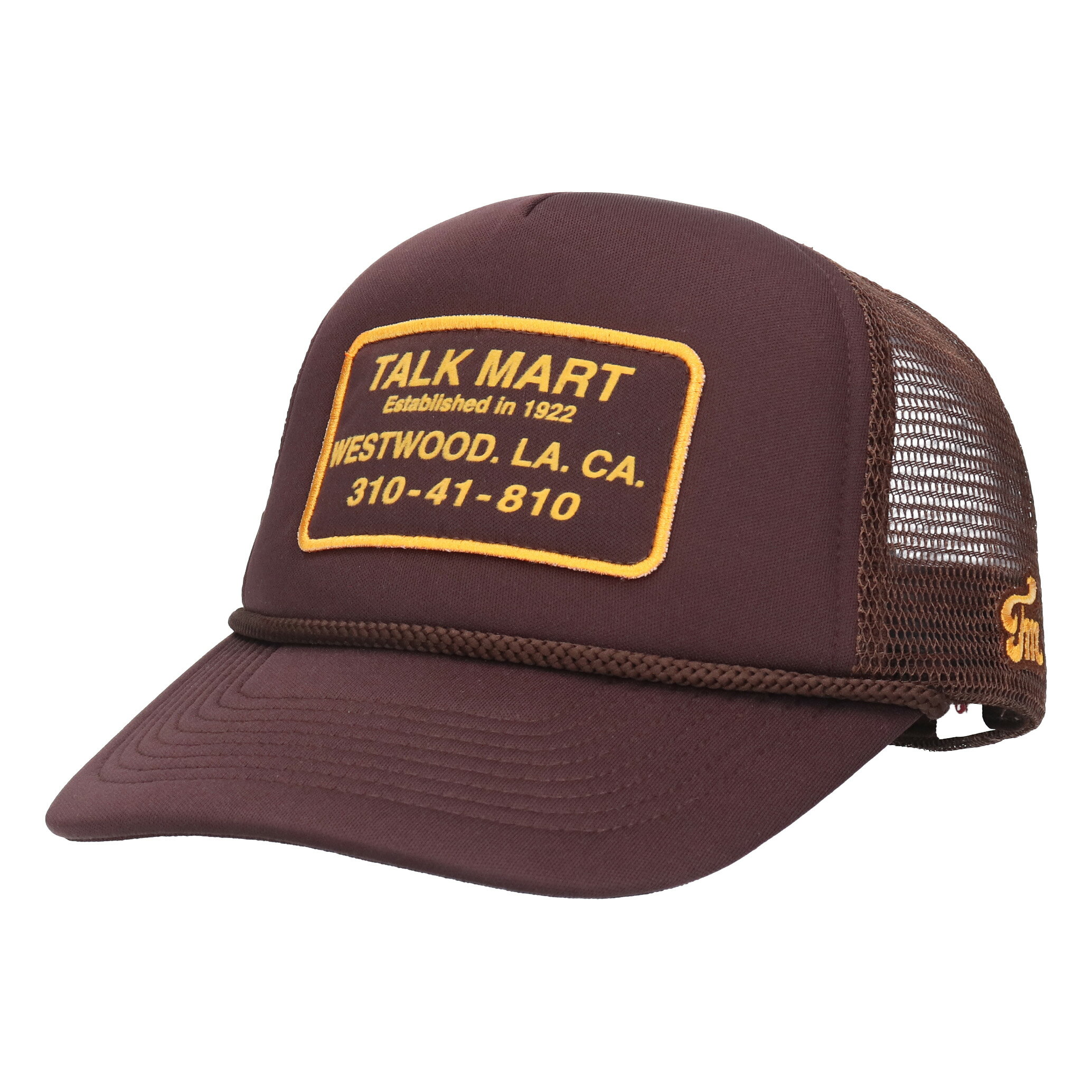Supra HERO トラッカーキャップ ブラウン TRUCKER CAP LUMBERJACK（トラッカーキャップ ランバージャック