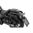 バイクパーツHEPCO&BECKER(ヘプコアンドベッカー) C-Bowサイドキャリア ブラック 6309525 00 014550255641214Rebel1100/DCT 21-25