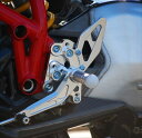ステップ ステップキット 4ポジション シルバー DUCATI 1098DEP116S 4548664145157取寄品
