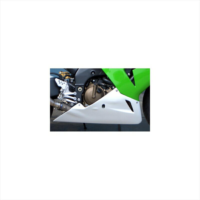 バイクパーツ 外装クレバーウルフ アンダーカウル カーボン/平織04ZX1-003-02 4548664248445ZX10R 04-05