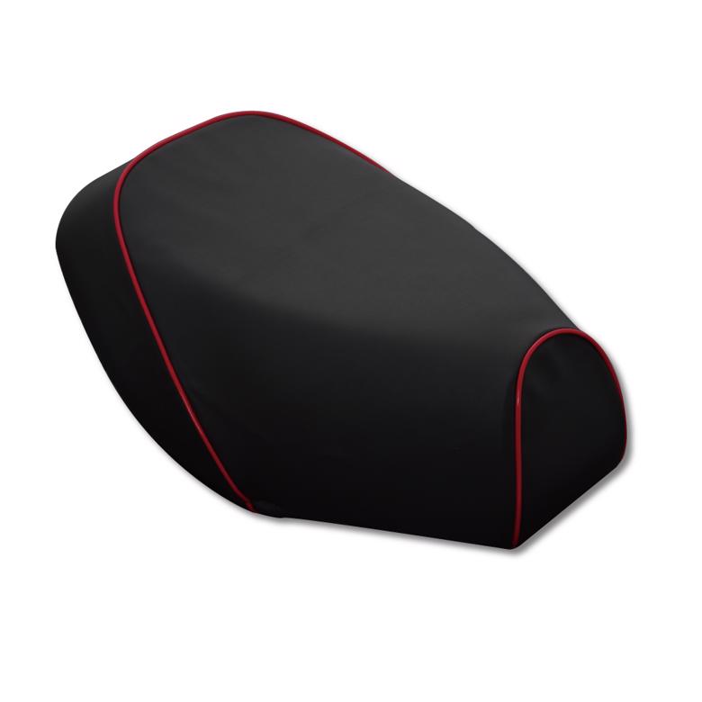 外装 国産シートカバー CE11A アドレスV100カラー 黒カバー・赤パイピング 張替GH15SC10P40 4580336280520取寄品
