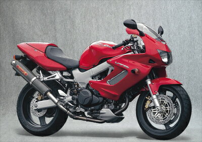 バイク用品 マフラーヤマモトレーシング ヤマモト.R スリップオン カーボンサイレンサー2ホンダシ VTR1000F11002-02NCB 4521717001716取寄品 セール