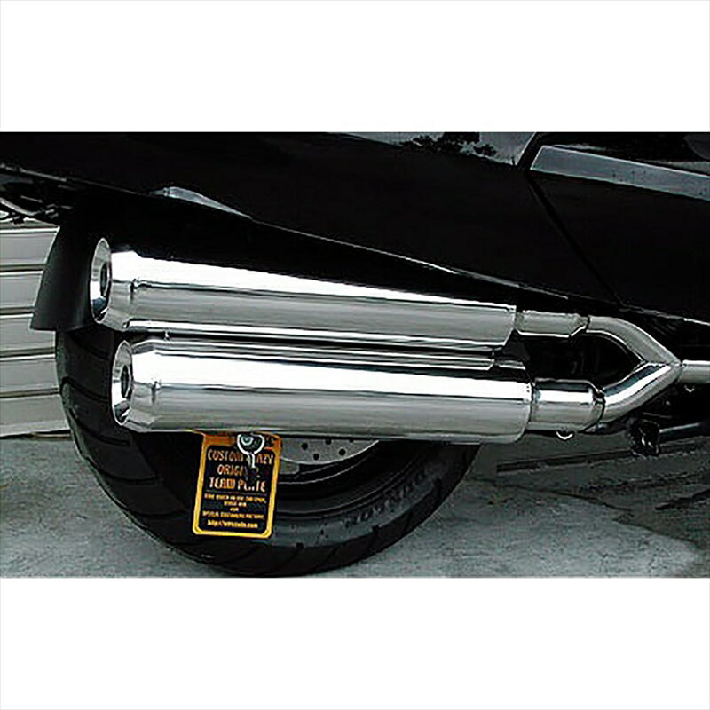 バイクパーツ マフラーウイルズウィン スタイリッシュツインマフラー/ジェット152-14-04 4547424614070MAXAM(SG17J)