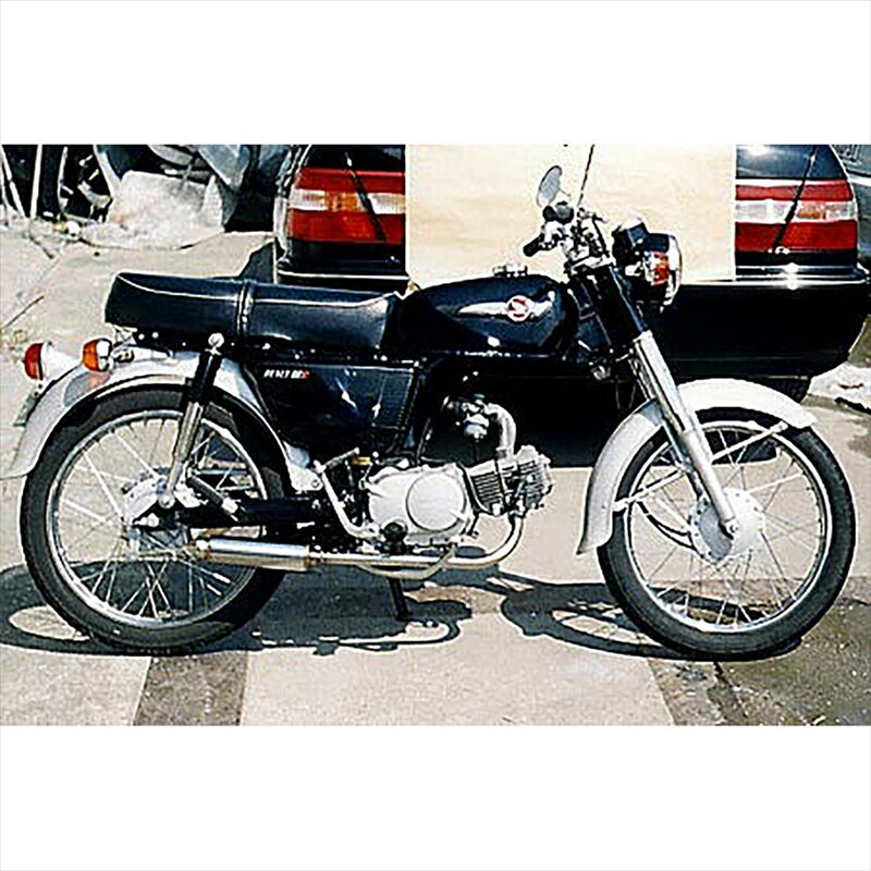 バイクパーツ マフラーウイルズウィン ロッドサイレンサー 892-55-01 4547424866134CD90/ベンリー90