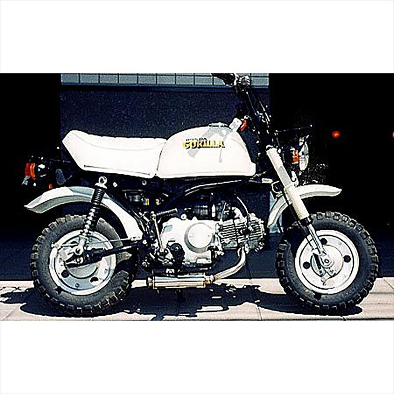 バイクパーツ マフラーウイルズウィン ロッドダウンショートタイプマフラー 832-56-01 4547424866363ゴリラ