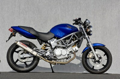 バイク用品 マフラーヤマモトレーシング ヤマモト.R ステン2-1 チタンサイレンサー VTR250 -0810254-61STB 4521717003987取寄品 セール