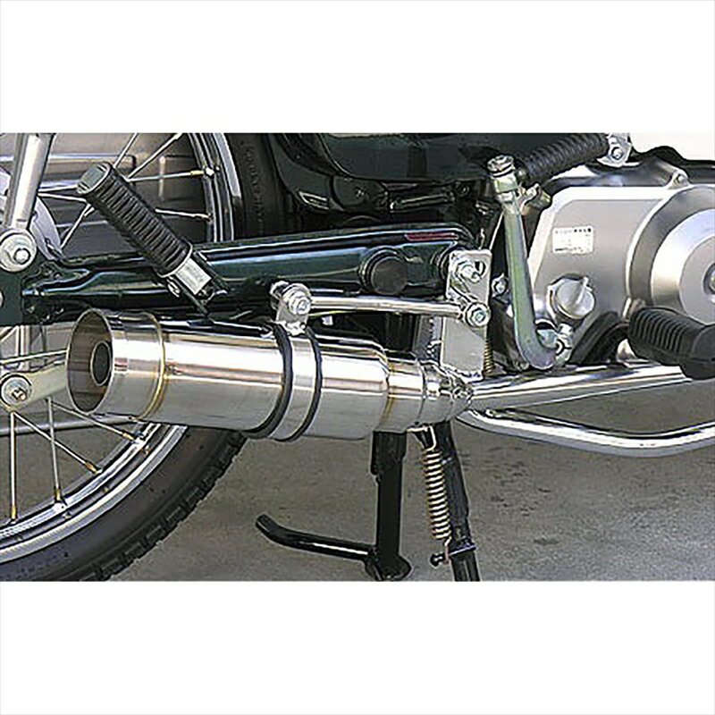 バイクパーツ マフラーウイルズウィン ロイヤルマフラー/バズーカ 742-59-02 4547567450580CUB90