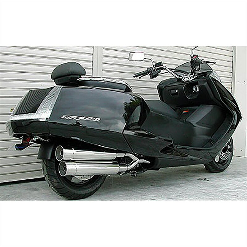 バイクパーツ マフラーウイルズウィン スタイリッシュツインマフラー/バズーカー152-14-02 4547567451594MAXAM(SG17J)