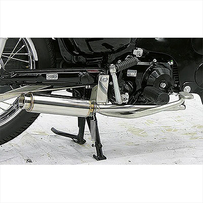 バイクパーツ マフラーウイルズウィン ロッドサイレンサー712-55-11 4547567804567PGM-FI リトルカブ